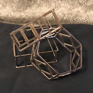 Metal bracelet set
